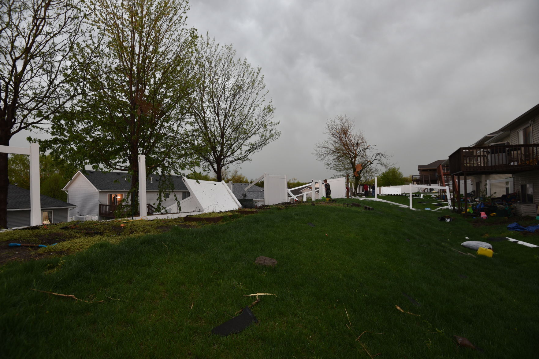 Storm damage